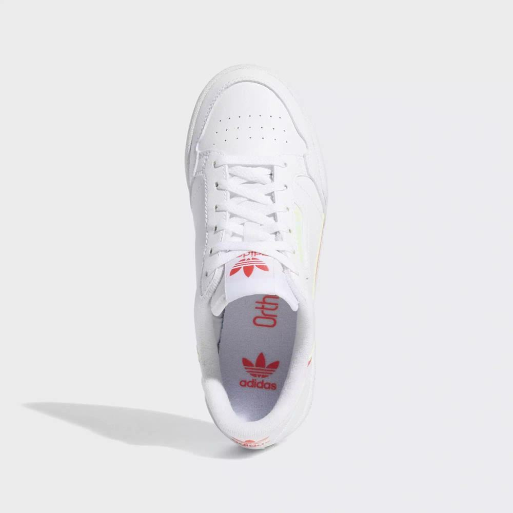 Adidas Continental 80 Tenis Blancos Para Niño (MX-41365)